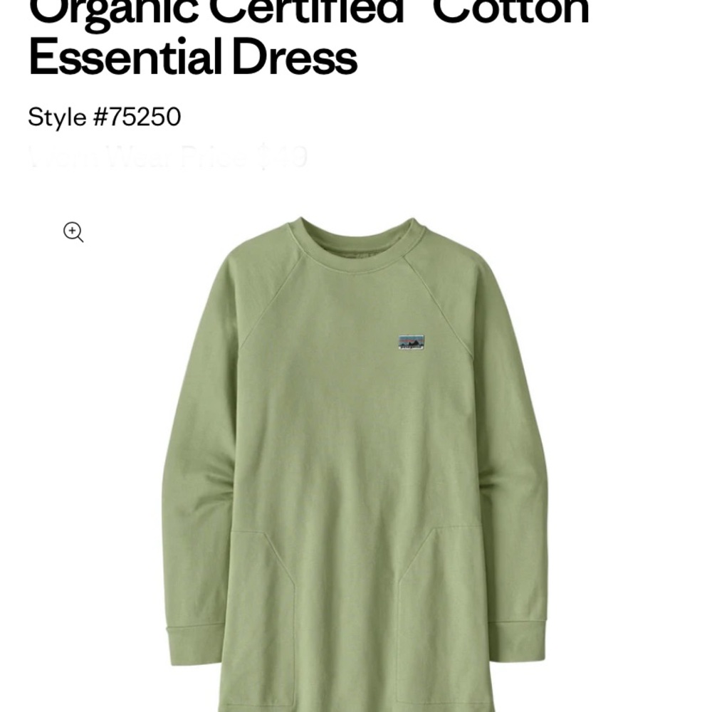 Patagonia Organic Cotton Essential Dress